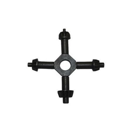 Superior Electric Universal 4 in 1 Drill Chuck Key for Drill Chucks (Large) - Pilot Shank 3.9mm, 6.0mm, 8.0mm, 6.9mm S4-TL